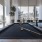 a pool table in a room