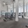 a gym with treadmills