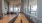 a large room with a large glass wall and a large window